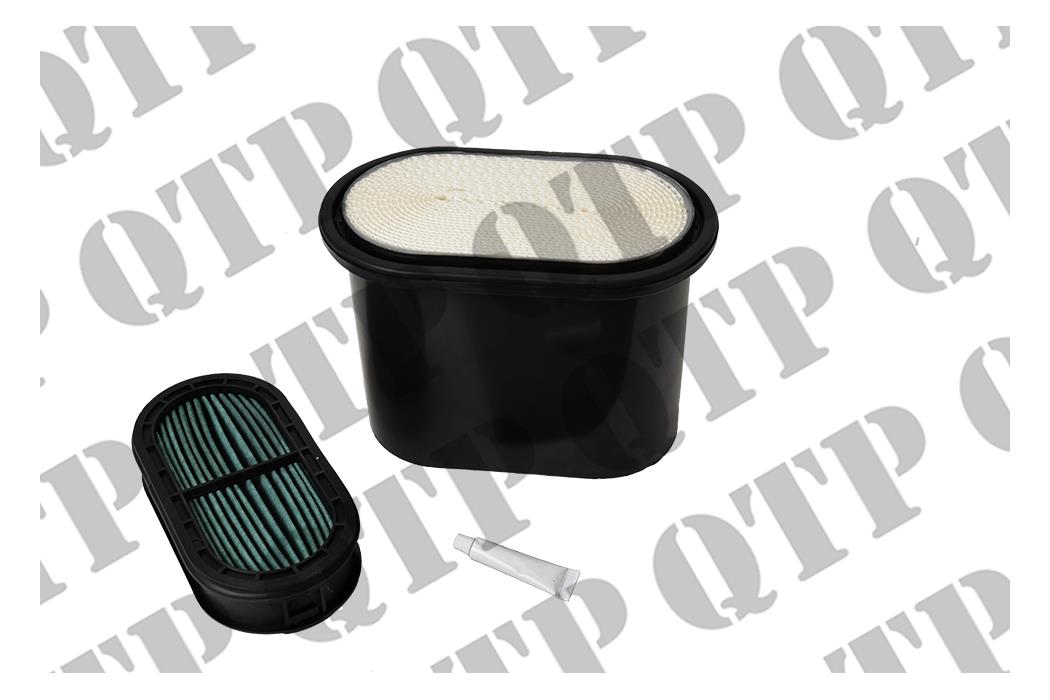 Air Filter Kit Case CS JX Quantum New Holland T5000 John Deere 5E 5M*, S72988, , 87356353, P600975, AES2925, H260600090110, AF26655, 81717153, 87037985, RE253519, 87356351, P608533, H260200090100, A