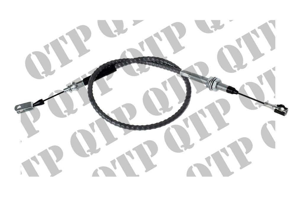 Foot Throttle Cable Ford 5640 - 7740 840mm Long , S75959 , 81870806 , F1NN9C799DA , F0NN9C799DB