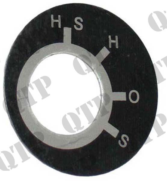 Badge - Ignition Switch Positions 35