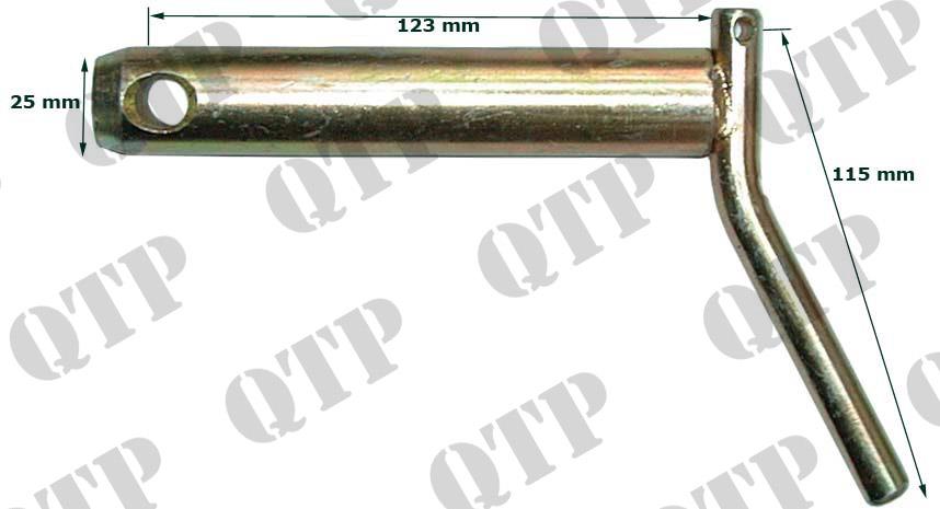 Top Link Pin CAT 2 c/o Handle