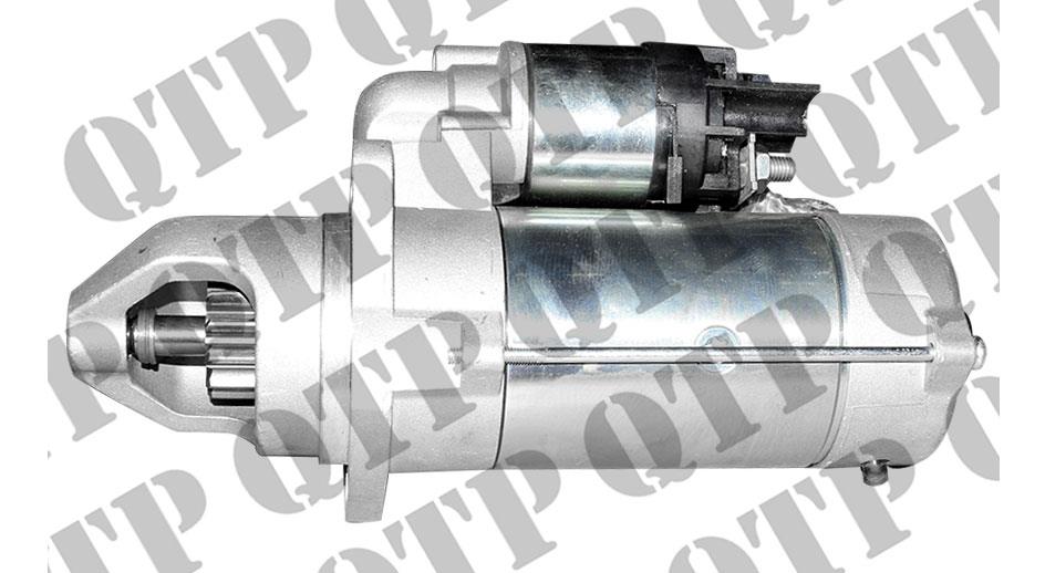 Starter Motor John Deere 30 6010 6020 6030 7020 7030 6005 6M 6RC 6R 6J2 Bolt 4KW 12V LH Fit 11 Tooth - RE526375, SE501868, 0001.260.001, RE527400, 6IS9480, MS894, 0001.260.001