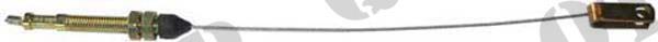 Throttle Cable 300 - To Injector Pump 270mm 365 375 390 390 390T 398 399 6037 is Short Version - S.41842, S41842, VPM6517, 30/108-8, 1696819M94, 3762118M91, 1696819M93