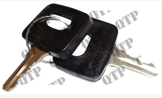 Ignition Switch Key (Pair) - AL35863, 01164422, 1164422, 15408625, 2628520L, 2635863AL, 136851R1, 95095105, L28520, Z44576