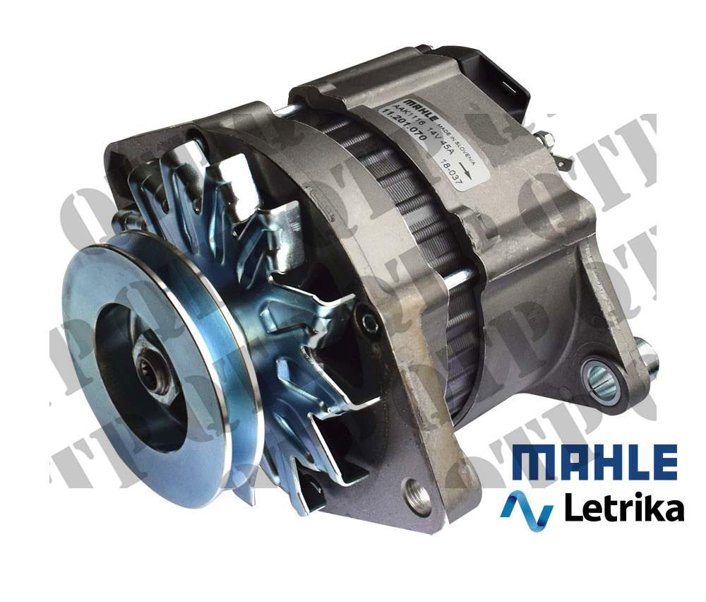 Alternator MAHLE Case JXU Fiat 90 New Holland Series 45 Amp , * 4772683, 4808498, VPF4023, , 4808603, 4808504, IA0070, MG42, 11201070, AAK1116