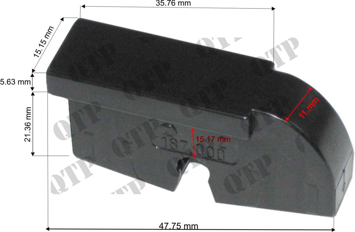 Adaptor for Wiper Blade Ford 60 TM TS (Front) For Wiper Blade 404895* - 9971672