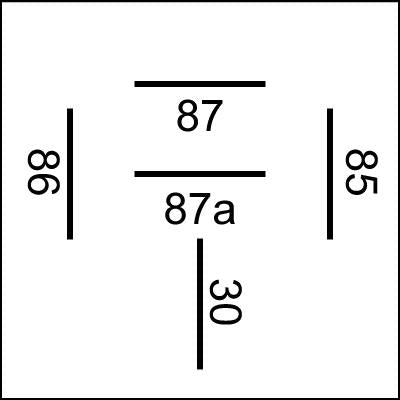Relay 12v Normally Open 40A ** 1341 is complete with Loom **TRA116213, 01164017, AL29657, 39700580025, X820250021, , S37163,