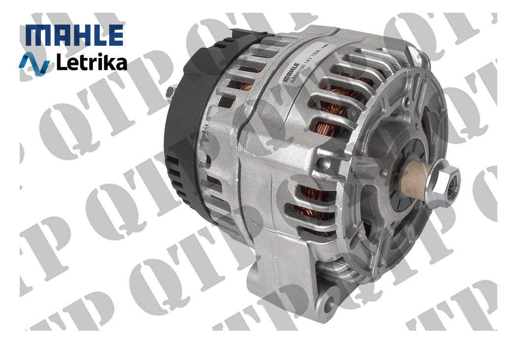 Alternator MAHLE John Deere Massey Ferguson, Case New Hollan, Deutz 150amp - RE185213, RE218703, 4281878M92, 4281878M93, 4281880M91, 4281880M92, 4281880M93, 4288341M91