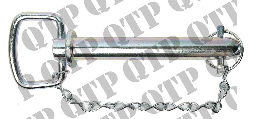 Tow Pin 6 1/2" Heavy c/w Chain 1" Thick , S410