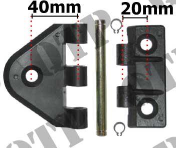 Massey Ferguson Window Hinge 600 3000 Rear/Side * - 3301221M92, 3301222M1