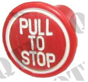 Stop Knob Red 893015M2, 906098M1, s.41558, s41558, 4951360