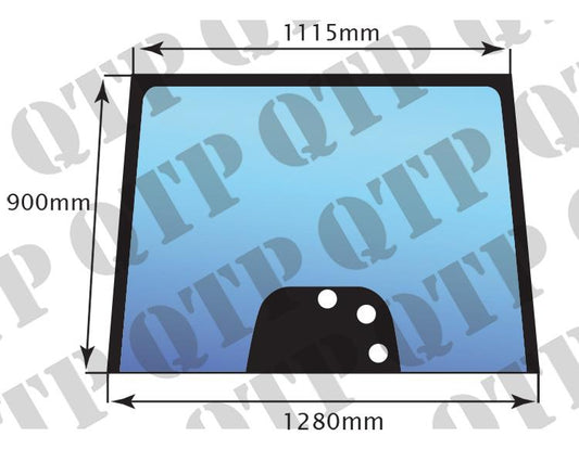 Glass 6235 6245 6255 6260 6265 Windscreen 6270 6280 6290 , 3777602M2 , S100433