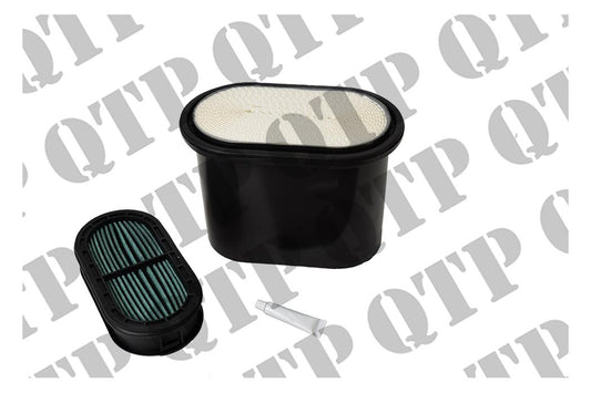 Air Filter Kit Case CS JX Quantum New Holland T5000 John Deere 5E 5M*, S72988, , 87356353, P600975, AES2925, H260600090110, AF26655, 81717153,  87037985, RE253519, 87356351, P608533,  H260200090100, A