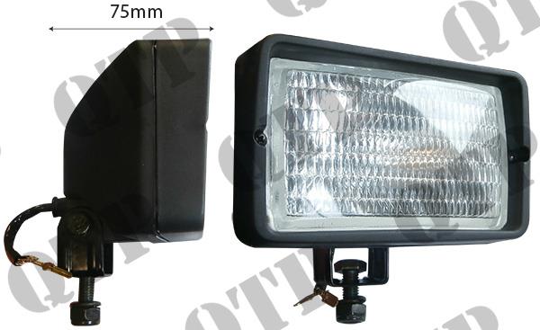 Work Lamp Cab H3 Single Mounted 6" x 3.5" Narrow Back ** 2324 has Deep Back ** , S51667