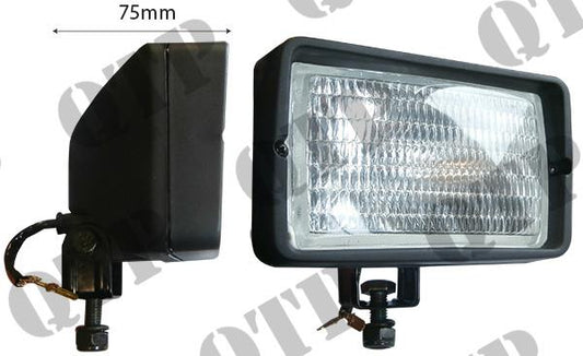 Work Lamp Cab H3 Single Mounted 6" x 3.5" Narrow Back ** 2324 has Deep Back ** , S51667