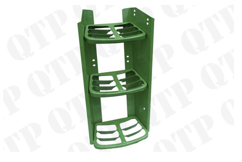 Foot Step John Deere 6600 6800 6900 - 3 Step LH/RH ** Black is 52061 **Suitable for LH & RH fitment.** - S65507, VPM1214, AL154912, AL156877, AL82365, 26/848-7, 848-7,