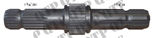 PTO Shaft John Deere Series Reversible 540/1000 6020 6030 7030 6M 6R 6J 7R 7J Series** 21 Spline 1 3/8" & 6 Spline - 235 Long **  - L173283 R125087