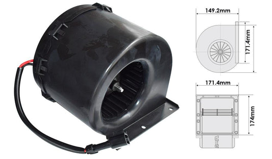 Cab Blower John Deere 6000 7000 6000 6010 6020 6030 7600 7700 7800 5200 5300 5400 5500 7610 7710 7810 3800 *2 per tractor* Resistor 59929 & 580105 - AL110881, AL75105, AL80700, AL173961, AL214942, , AL215705, AL215704, AL39043, RE28627, AL229249