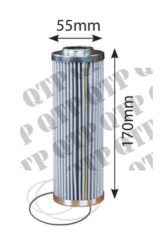 Hydraulic Filter 54 56 64 66 76 Series Size: 55 x 170mm - 4309229M1, B39317, 4308416H1, 4309229M1, 6005030722,HD 6004 X,0011387790,400504-00014, ACP0552980