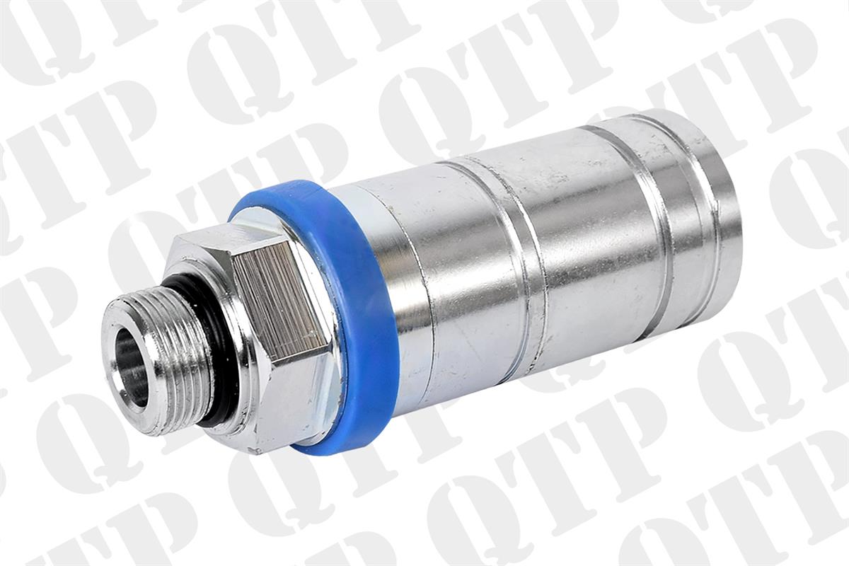 Quick Release Coupling Female - Body Size 1/2" | Male Thread Size M22 x 111.7mm - AL116181, AL112951, 87381944, 3384873M4, 3384873M5, 3384873M7, 3384873M8, 3384874M4, 3772942M1, 3794298M1, 3794298M2, 3905722M91, 39U5722M91, 3384871M1, 1696241M92,