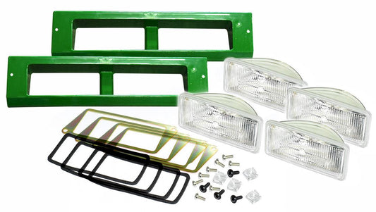 Roof Lamp Kit Info: John Deere 6000 6010 Halogen R161288, RE37450, L102378, L101854
