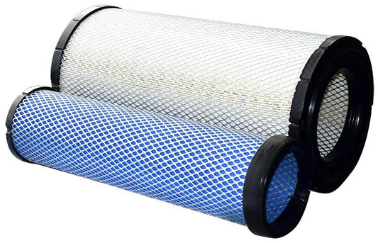 Air Filter Kit Ford TS100A TS110A Use 780105 + 41256 Massey Ferguson 54 64 Case Maxuum MXU Ford TS100A TS110A  Massey Ferguson 54 64 Case Maxuum MXU. 187472A1, 187472A2, 82034608, 87682992, 3188270, P547332, P780523, P812923, H411201090110, AF25618,