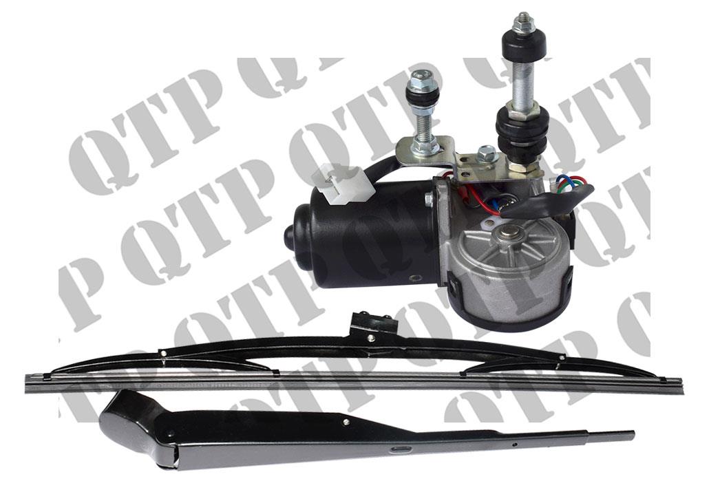 Wiper Motor Kit 12 Volt 110¦ c/w Arm & Blade Shaft Length 58mm