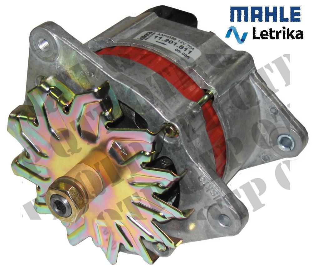 Alternator MAHLE IHC 4210-4240 14v 70amp Also fits CS50 , Also fits CS50-90 CX50-100 Massey 698T & Cummins B Series
