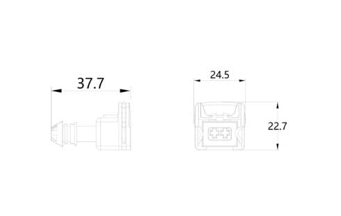 Electrical Connector John Deere 57M7406