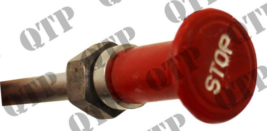 Stopper Cable John Deere 20 30 40 1200mm ** USE 6073 IF NO STOCK **- AL36924, AL36923, AL31685 , AL120054