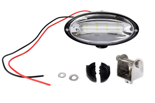 John Deere 1600 Lumen 6105R - 6210R 7200R - 7290R Oval LED - Working Voltage: DC 10 - 30V Waterproof Degree: IP69K EMC Level: ECE R10 Light: 2800 Lumens - RE573609, RE269638, RE269640, RE331642
