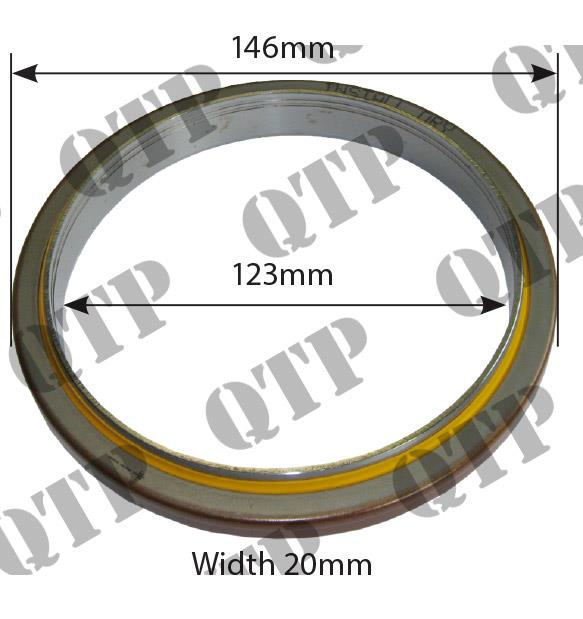 Rear Main Seal - AR26438, AR30382, AR34682, AR49650, AR63095, R26051, RE14953, RE17352, RE22764, RE504363, RE520036, RE22764