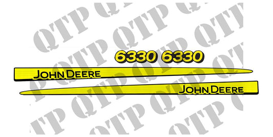Decal Kit John Deere 6330**  L170995, L170996, L168437, L168438, L167870, L167871