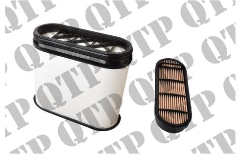 Air Filter Kit John Deere 6020 Series 6 Cylinder Includes 59809 & 59810 -, S76978, VPD7290, , AL150285, AL172781, P606120, AF26156, P606120, 59809, S76975, VPD7291, AL150288, P606121, AF26155, 3695442M91