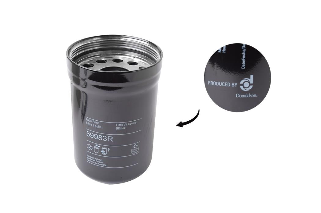 Engine Oil Filter - Donaldson John Deere 6020 6030 Renault Ares 836  RE507522, RE504836, P550779, RE541420, VPD5120, 60/97-88, 97-88, S.76972, LF16243, S76972, S109384. S.109384, VPD5181, 6005028743, RE502513, 600502874.3, 33270790, DFP550779, S10935