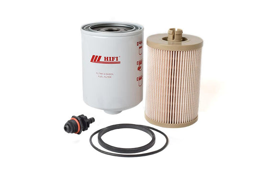 Fuel Filter Kit John Deere 8130 8230T 8330 8430 8530 - RE520906, RE523236, 60/11-362, RE525523, B58369, RE527961