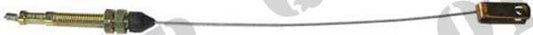 Throttle Cable 300 - To Injector Pump 270mm 365 375 390 390 390T 398 399 6037 is Short Version - S.41842, S41842, VPM6517, 30/108-8, 1696819M94, 3762118M91, 1696819M93