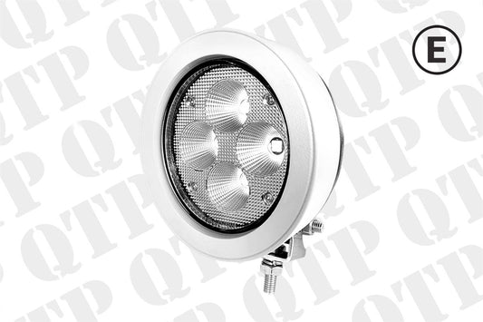 Work Lamp John Deere 6020 6030 LED Light: 40W LED - 4500 lumens theoretical - 3300 lumens operational   RE233263, AL150478, AL202742, RE567623, RE219708, AL205375, AL202743, AL175529, AL175528, AL174341