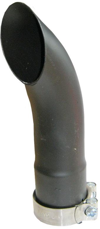 Exhaust Tip John Deere 6000 Series c/o Clamp 65mm - 59483, 59365, 59489, AL164071, AL116902, AL115443
