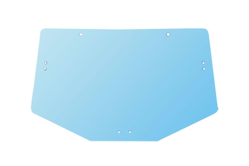 Glass John Deere 6000 10 20 30 Rear Window Fits all 6000 6010 6020 6030 John Deere's Also 7430 7530 8 Hole -L78727