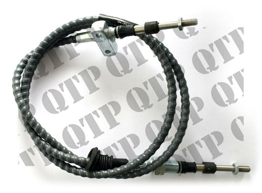 Cable Range Control Black Ford New Holland TS100A - TS135A Plus Delta T6010 - T6070 Plus After Serial Number D5513 10mm Thread 2200mm , - 82036116