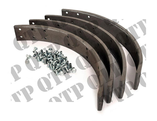 Brake Lining Ford 2000 3000 3600 3610 With Rivets ** Suits 2562 & 2361 ** S65371,  81815611, 83924863, C5NN2218F, D9NN2218AA, F2NN2218AA,, 87554514, 81814342, C5NN2218E