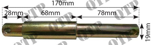 Top Link Pin Cat 1/2 170mm , S3234 , VLK7048