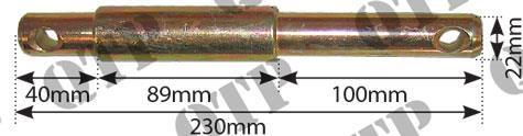 Link Pin 230mm Lower CAT 1/2 , S11874 , VLK5435