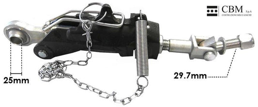Stabiliser John Deere Automatic 6010 6110 6210 6310 6410 6510 6610 6810 6910 7600 7700 7800 7430PR 25mm hole - 26/740-59, AL79782, AL175855, AL175835, AL76688, RE63506, 10.0214.004, AL201127, AL210905
