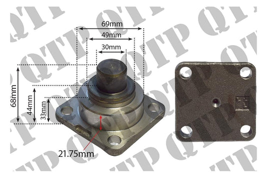 King Pin APL2045 Axle John Deere Deutz - L112110 L101718, 04115111