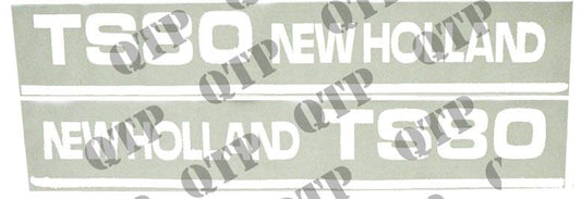 Decal New Holland TS80 - Set