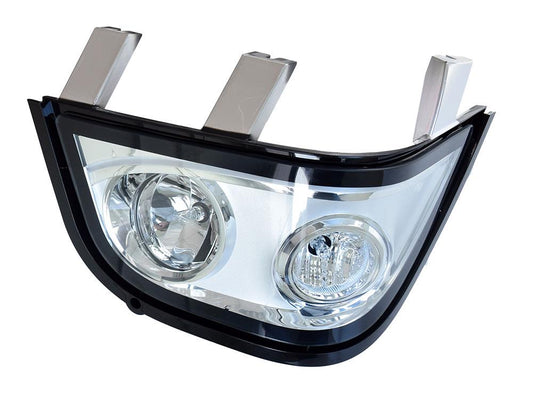Head Lamp Assembly John Deere R M Series LH 6100R 6100M **RH is 58705 ** Glass is 58703 ** - AL206154