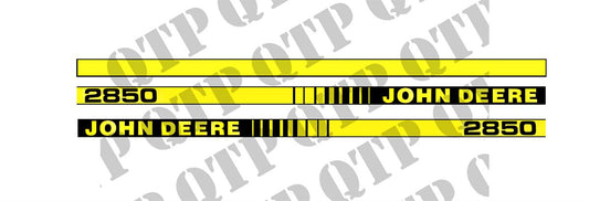 Decal Kit John Deere 2850 - L63292, L63291, L63270, L63269, L65349