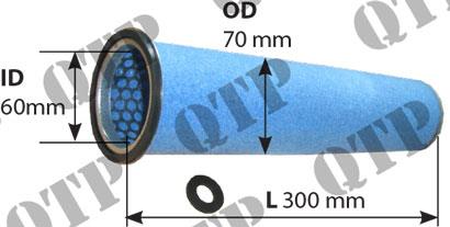 Air Filter JCB 3CX Inner **4390 is the Outer**- 1930537 , S76766, , P770207, 1930537, 32/206003, LAF8516,  1931164,  AF4571, AF4983,