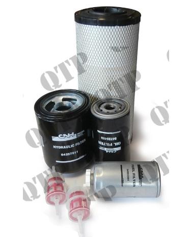Filter Kit Ford New Holland TL100A TL70A - TLA Models Filter Kit Ford New Holland TL100A TL70A TL80A TL90A 2 x Air 1 x Engine 1 x Fuel 1 x Hydraulic